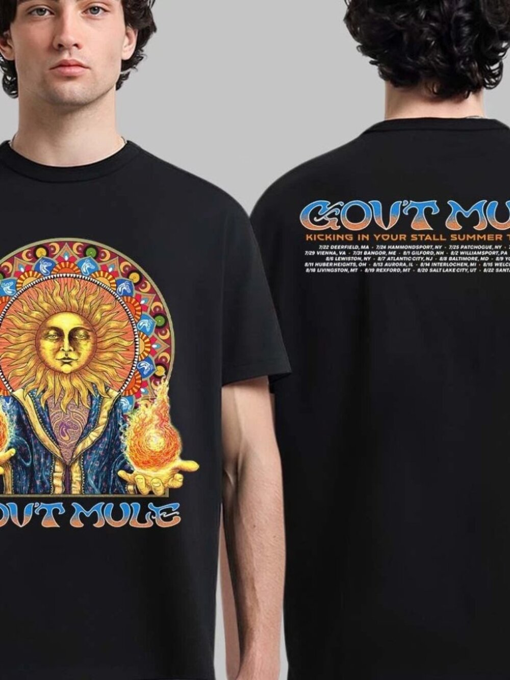Govβt Mule Kicking In Your Stall Summer Tour 2026 T-Shirt